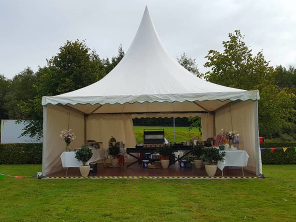 pagoda tent on rent